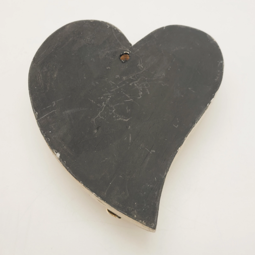 CONTRERAS DESIGNS Handmade Gold Milagro Heart MXPH4