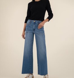 Kut From The Kloth MEG HIGH RISE WIDE LEG EARN W MED