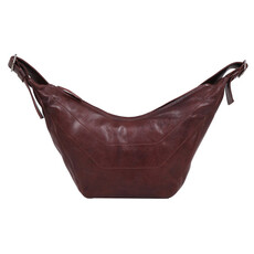BOONE LEATHER CROSSBODY/HOBO SLING BROWN