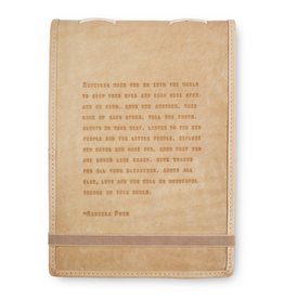 Sugarboo Large Remember When (Rebecca Puig) Leather Journal - Honey