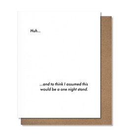 Pretty Alright Goods One Night Stand - Love Card