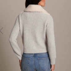 100% MERINO MOXIE SHERPA SHAKER FULL ZIP VAPOR