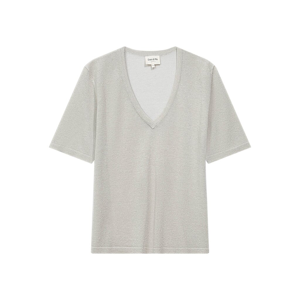 GRACE & MILA TAYLOR SWEATER ARGENT