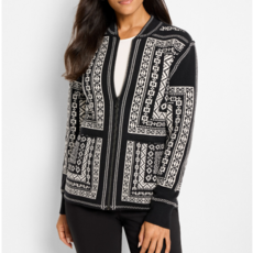 NORDIC NIGHTS REVERSIBLE JACKET BLACK MULTI