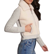 100% MERINO MOXIE SHERPA SHAKER FULL ZIP VAPOR