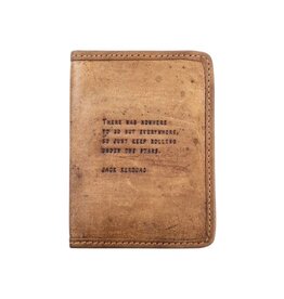 Sugarboo Jack Kerouac Leather Passport Cover