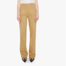 Mother HW PATCH POCKET BOOKIE SNEAK DEVIL MAY CARE LATTE