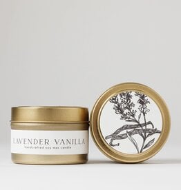 NECTAR REPUBLIC Lavender Vanilla : Tin Soy Candle