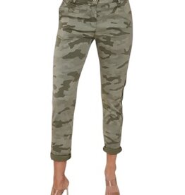 MILIO MILANO ITALIAN CAMOFLAUGE CHINOS ARMY GREEN