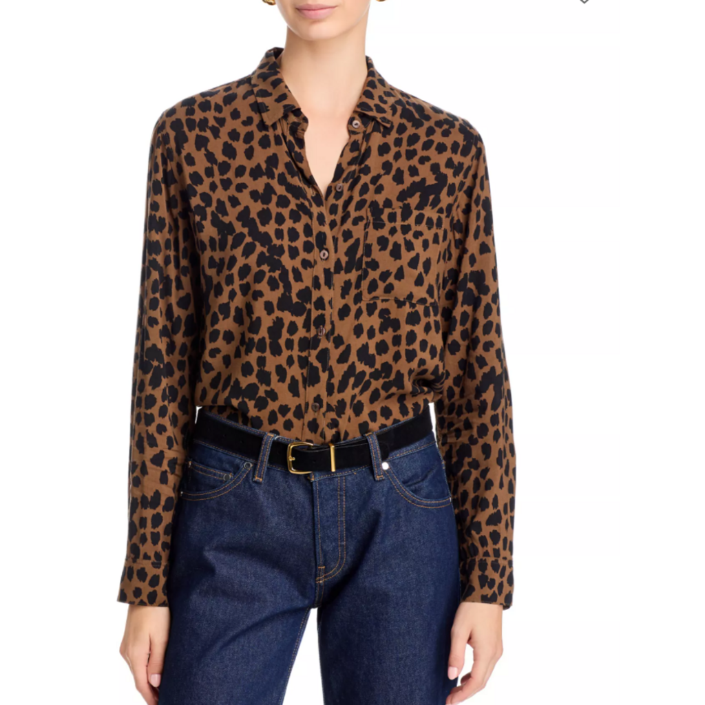 Rails JOSEPHINE SHIRT TEAK SPOTTED