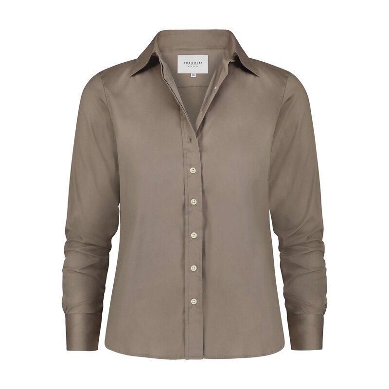 THE SHIRT THE ESSENTIALS ICON SHIRT KHAKI
