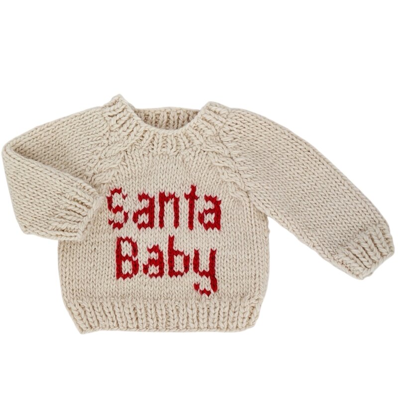 Huggalugs Santa Baby Crew Neck Sweater