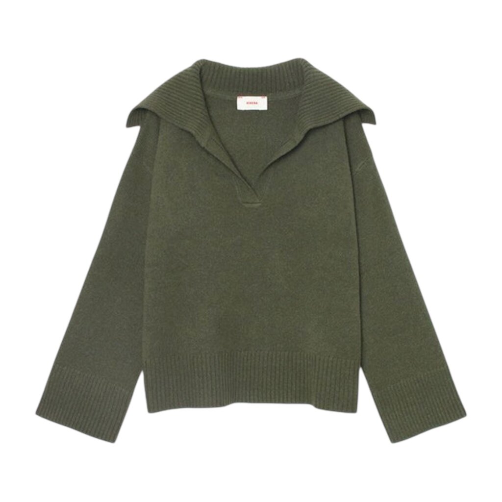 XIRENA MATTIA SWEATER MYRTLE GREEN