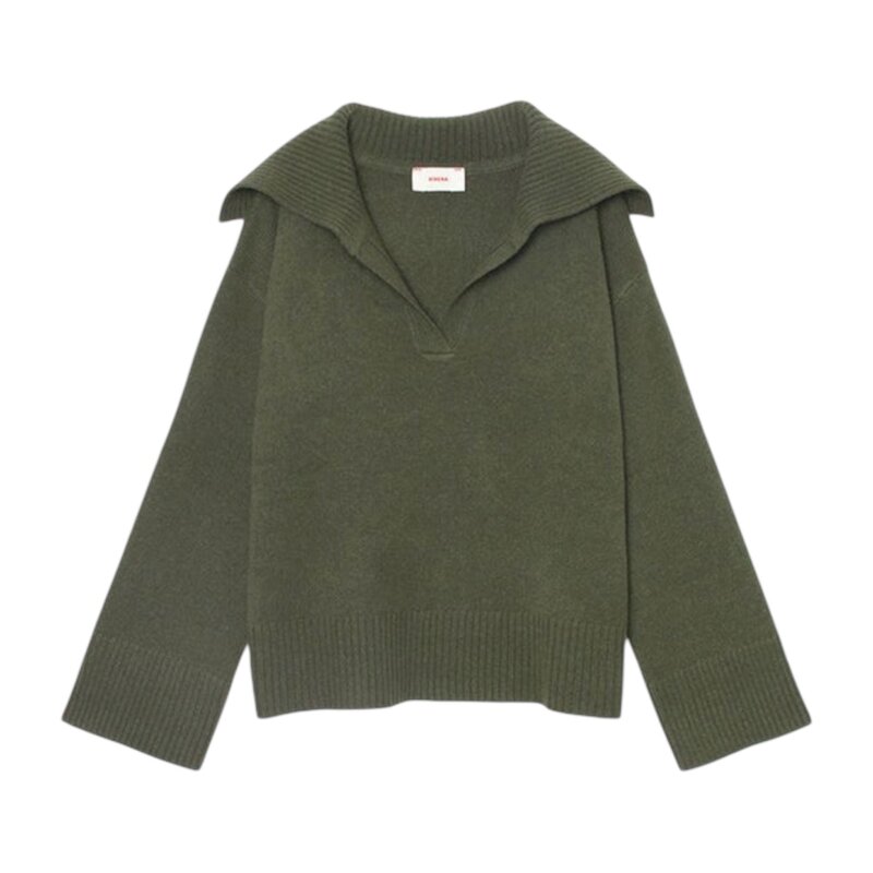 XIRENA MATTIA SWEATER MYRTLE GREEN