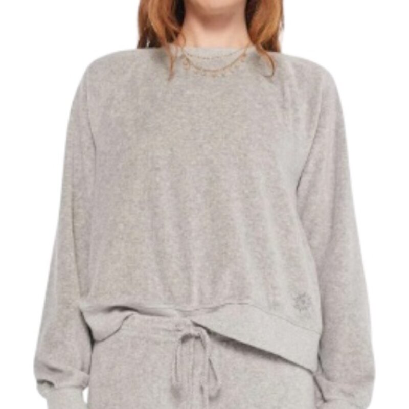 XIRENA PIERRE SWEATSHIRT HEATHER GREY
