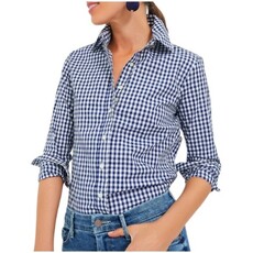 THE SHIRT THE ICON SHIRT LARGE CHECK NAVY