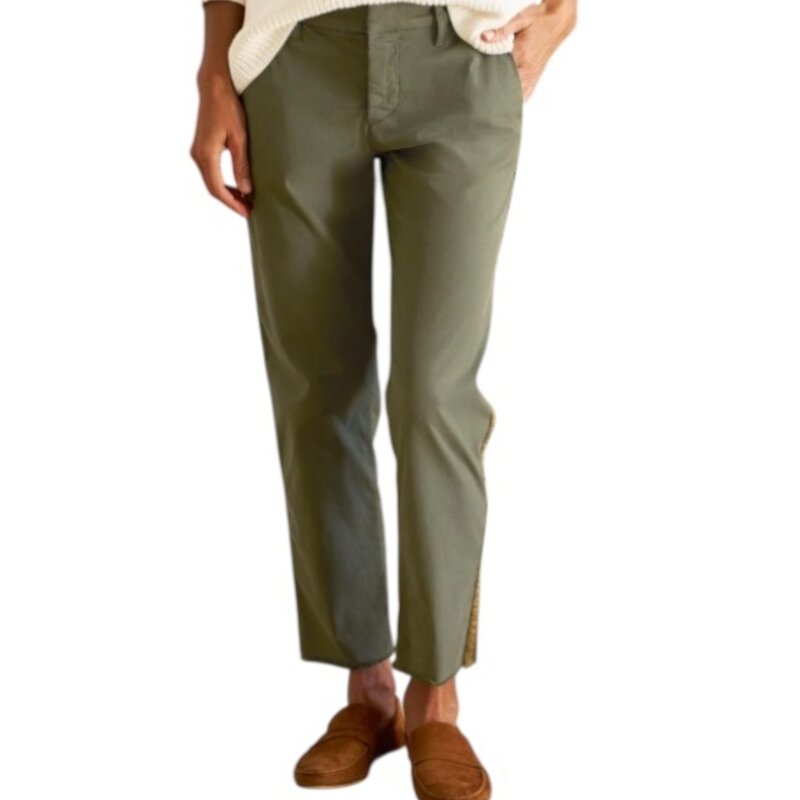 Frank & Eileen WICKLOWTX The Italian Chino Gold Tuxedo Stripe