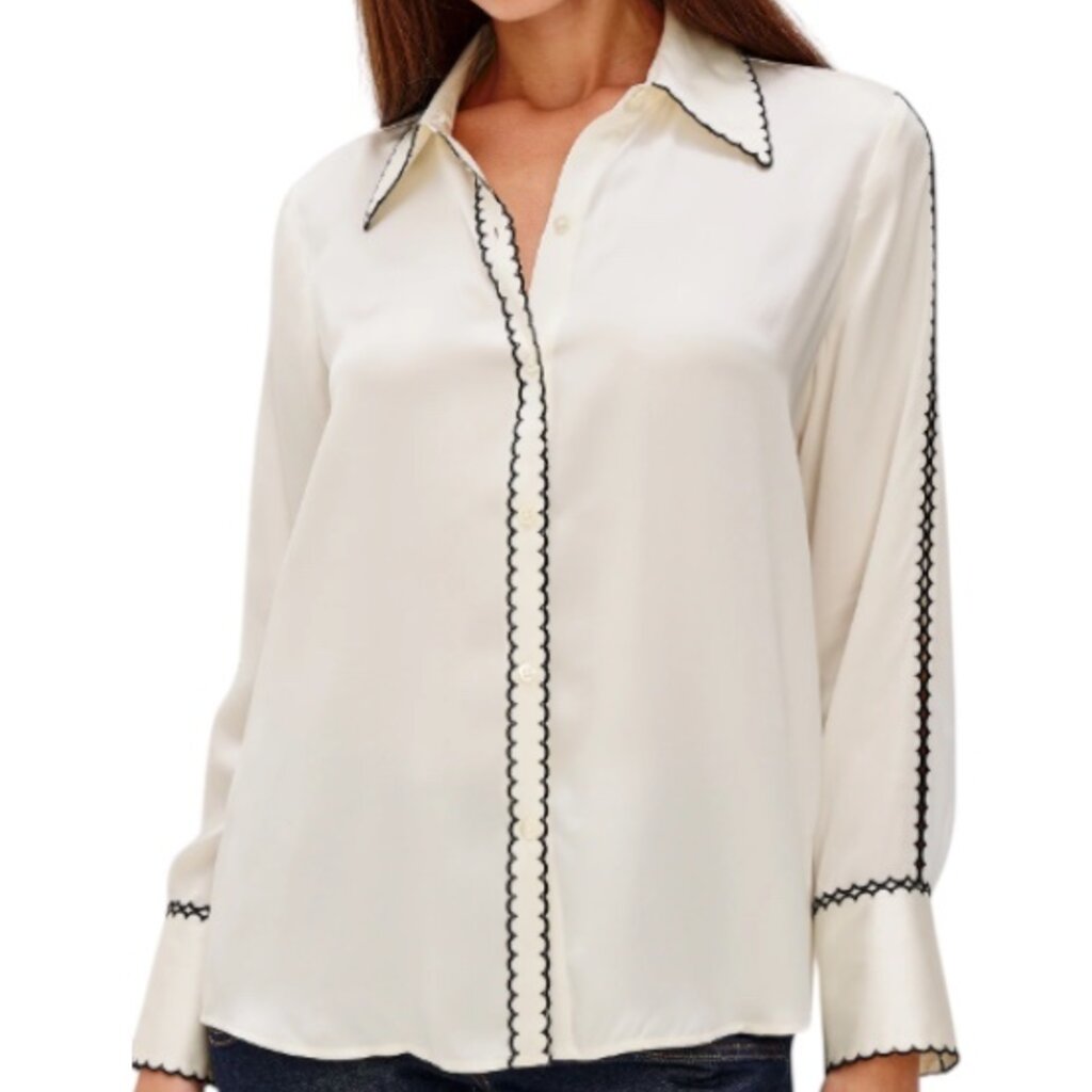 Rails ALOISE SHIRT IVORY