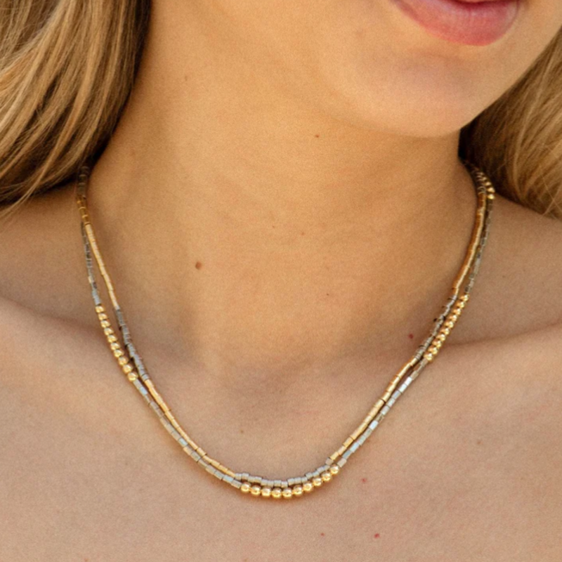 Marcia Moran RENA BEADED NECKLACE