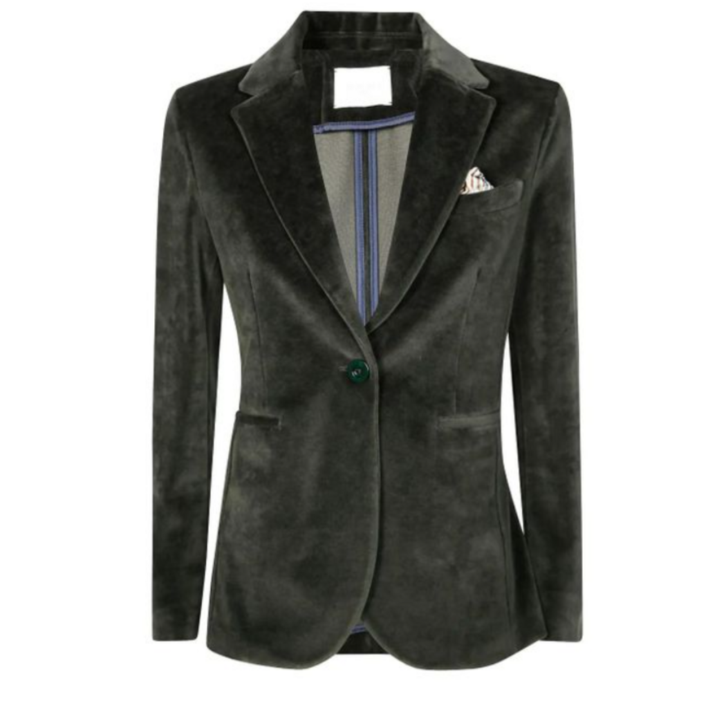 Circolo VELVET SLIM FIT JACKET G1207