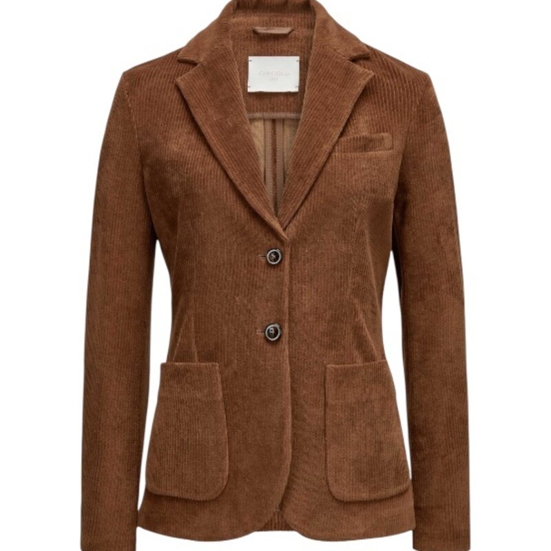 Circolo TINY CORDUROY SLIM FIT JACKET 1128