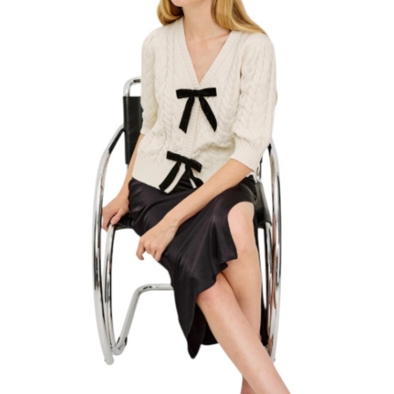 Rails CLARISSA SWEATER IVORY CABLES