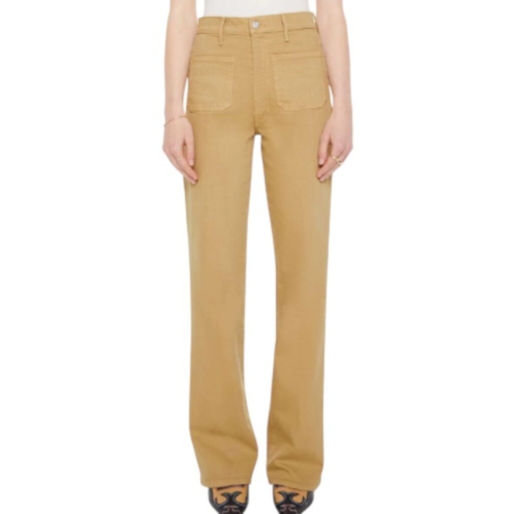 Mother HW PATCH POCKET BOOKIE SNEAK DEVIL MAY CARE LATTE