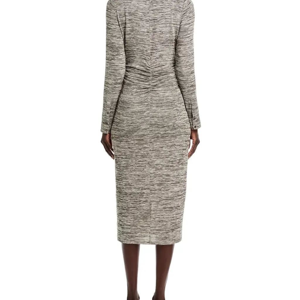 RAMY BROOK RACHELLE DRESS BLACK WHITE SPACE DYE