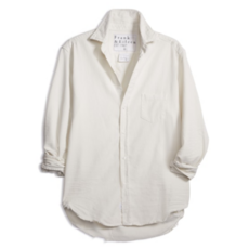 Frank & Eileen EILEEN Relaxed Button-Up Shirt VINTAGE WHITE CORDUROY