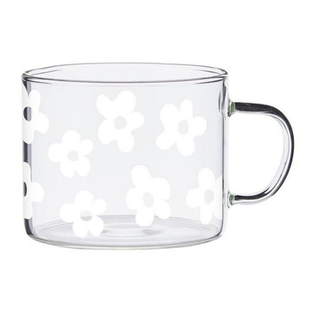 Santa Barbara Design Studio Glass Mug - Heart