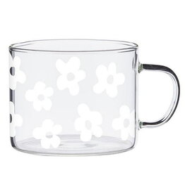 Santa Barbara Design Studio Glass Mug - Heart