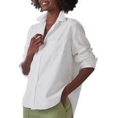 Frank & Eileen EILEEN Relaxed Button-Up Shirt VINTAGE WHITE CORDUROY