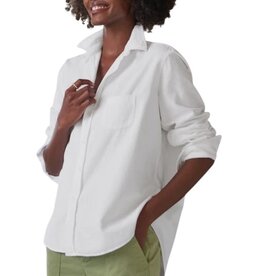 Frank & Eileen EILEEN Relaxed Button-Up Shirt VINTAGE WHITE CORDUROY