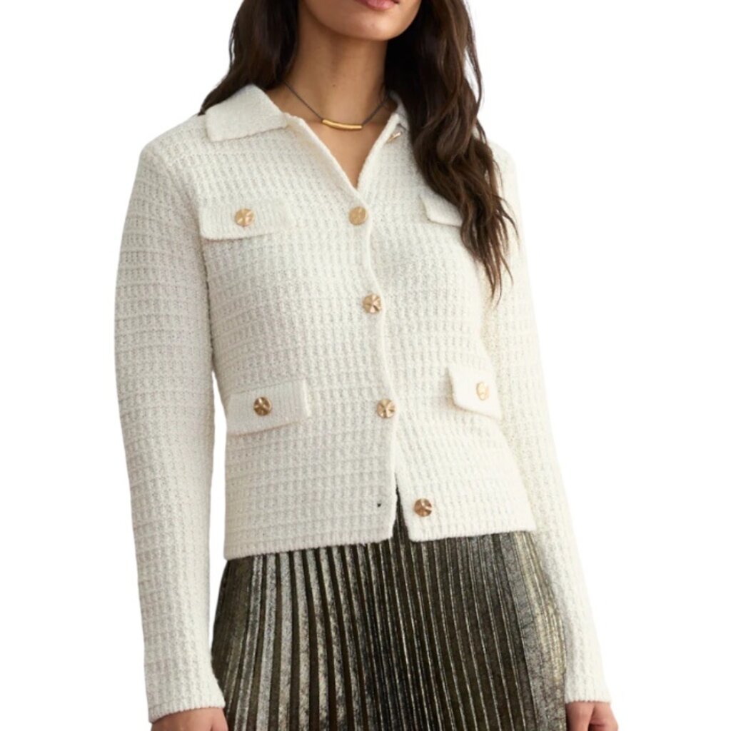 Margaret O'Leary GABRIELLE JACKET IVORY