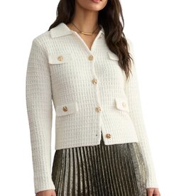 Margaret O'Leary GABRIELLE JACKET IVORY