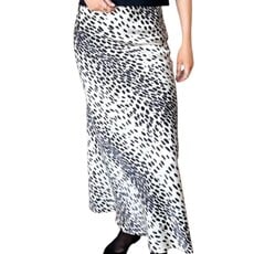 Emerson Fry Bias Skirt 2 - Buttercream Tuxedo Spots Leopard