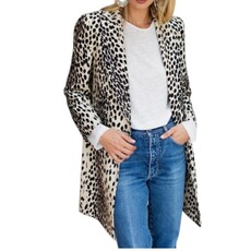 Emerson Fry Bowery Coat - Leopard Linen