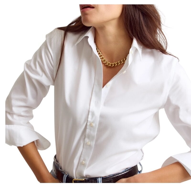 THE SHIRT THE ESSENTIALS ICON SHIRT WHITE