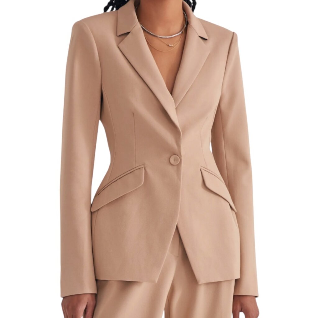 FAVORITE DAUGHTER THE FAVORITE BLAZER BEIGE