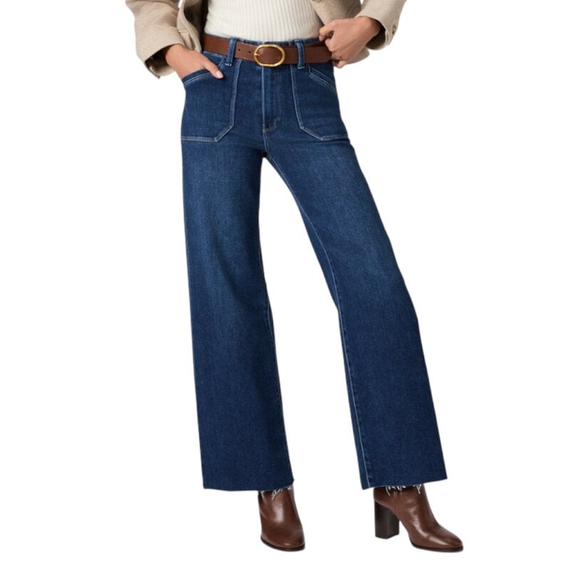 Paige ANESSA 31IN WELT UTILITY PKTS RAW HEM LIVE FOREVER