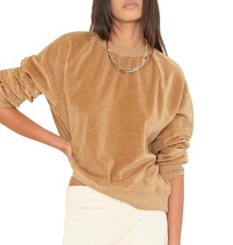 XIRENA PIERRE SWEATSHIRT HEATHER CAMEL