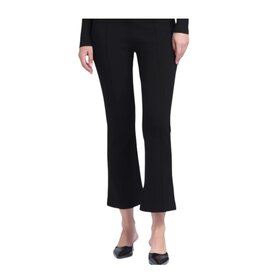 VISCOSE KICK FLARE PANT BLACK
