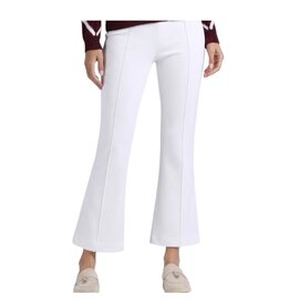 VISCOSE KICK FLARE PANT WHITE