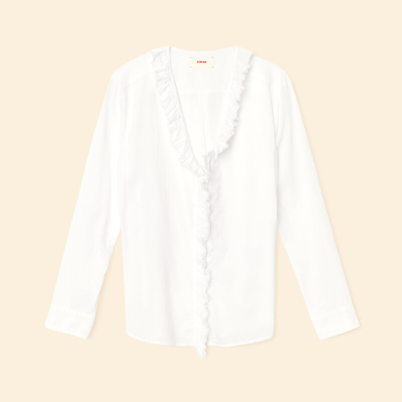 XIRENA KAYDE SHIRT WHITE