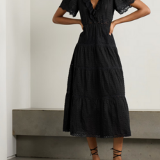 DOEN GABRIELLA DRESS BLACK