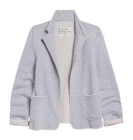 Frank & Eileen Dublin Sweatshirt Blazer GRAY MELANGE