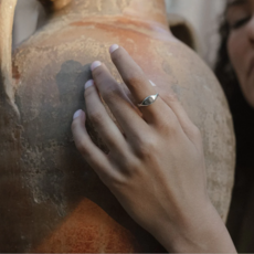 Amanda Hunt Cassandra Ring Sterling Silver