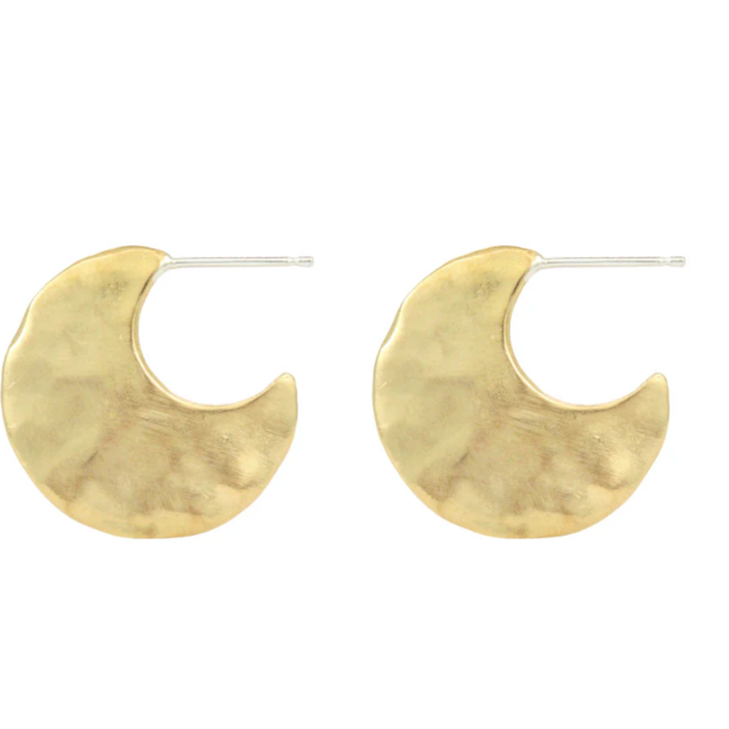 Amanda Hunt Bora Hoops Sterling Bronze