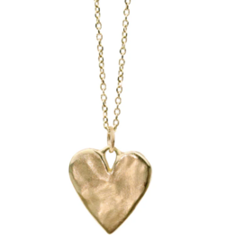 Amanda Hunt Sweetheart Necklace Bronze
