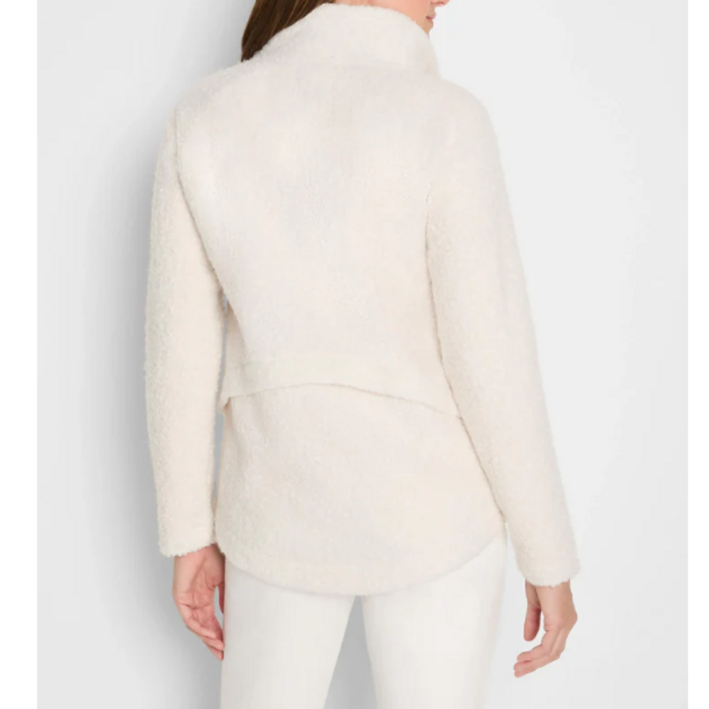 CURLY BOUCLE ALL YEAR JACKET CLASSIC CREAM